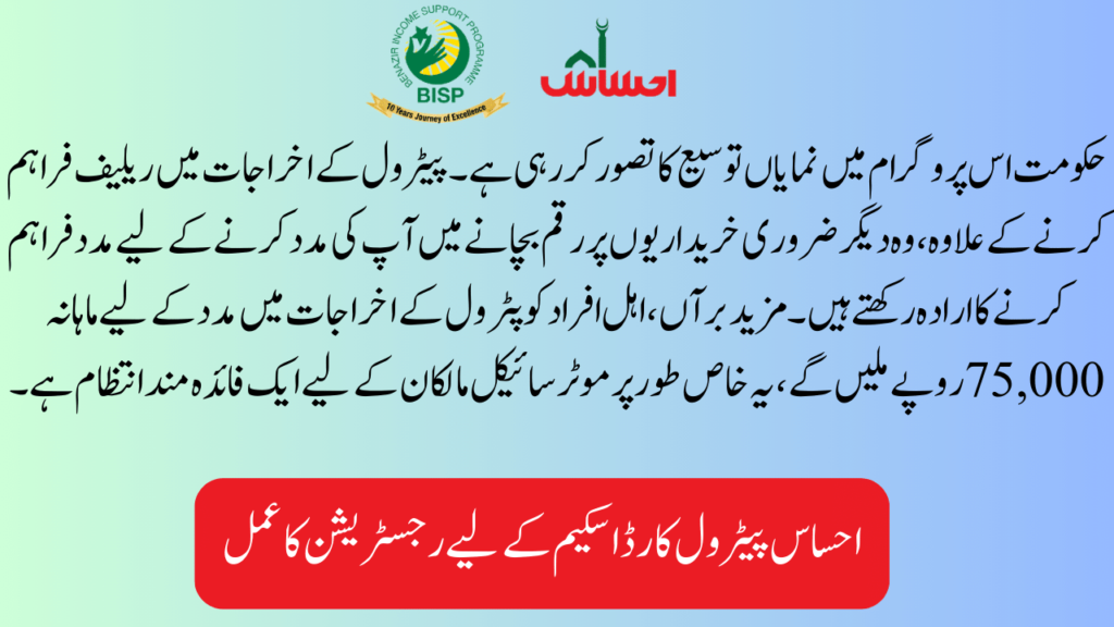 Introduction to Ehsaas Petrol Card