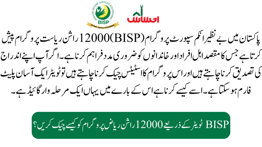 Step 1: Open Twitter and Visit the Official BISP Page