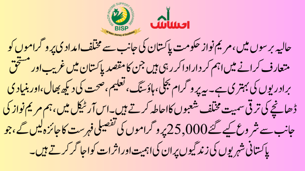1. Electricity Assistance Programs