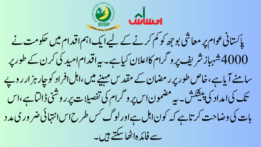 Understanding the Ramzan Relief Package