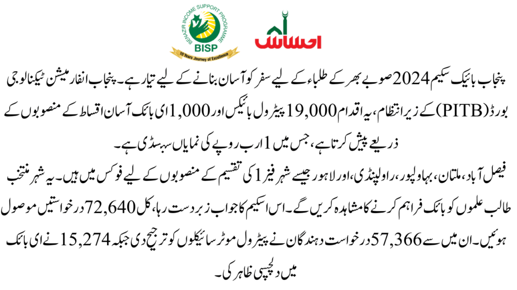 Punjab Bike Scheme Registration Phase Overview